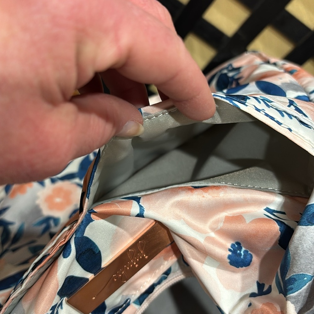 Ju-Ju-Be Be Light Whimsical Watercolor Floral Tote Bag EUC - Picture 13 of 16